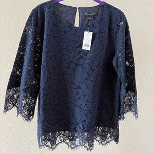 NWT Banana Republic Bell sleeve lace top